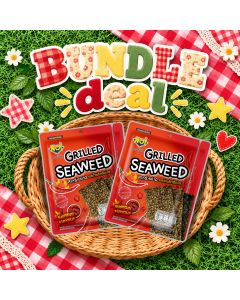 สาหร่ายย่างรสน้ำพริกซัมบัล 27 กรัม (Bundle Deal 2 ซอง)
