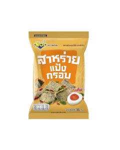 สาหร่ายแป้งกรอบรสไข่เค็ม 35 กรัม